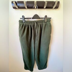 Nautica Olive Green Fleece Joggers